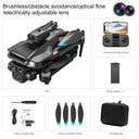 Drone 4K HD Brushless Motor Avoidance Drones with 4.5" Screen On Control Dual Cameras Quadcopter Gifts For Children and Adults
