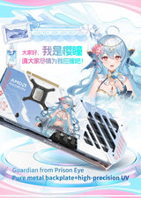 Yeston RX 9070XT-16G GDDR6 256bit Graphics Card 20Gbps 2518MHz Navi48/4nm  Sakura Eye Water Atlantis OC