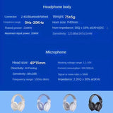 AULA S6 Gaming Headphone Wireless Bluetooth Wired Head-mounted Headsets with Mic Custom Lightweight Desktop Laptop Computer