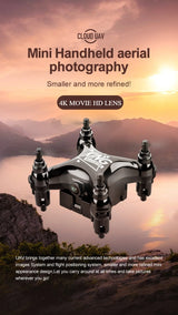Mini Drone Movie Quality Photography Remote Control Aircraft Aircraft Helicopter Kid Children's Toy Gift