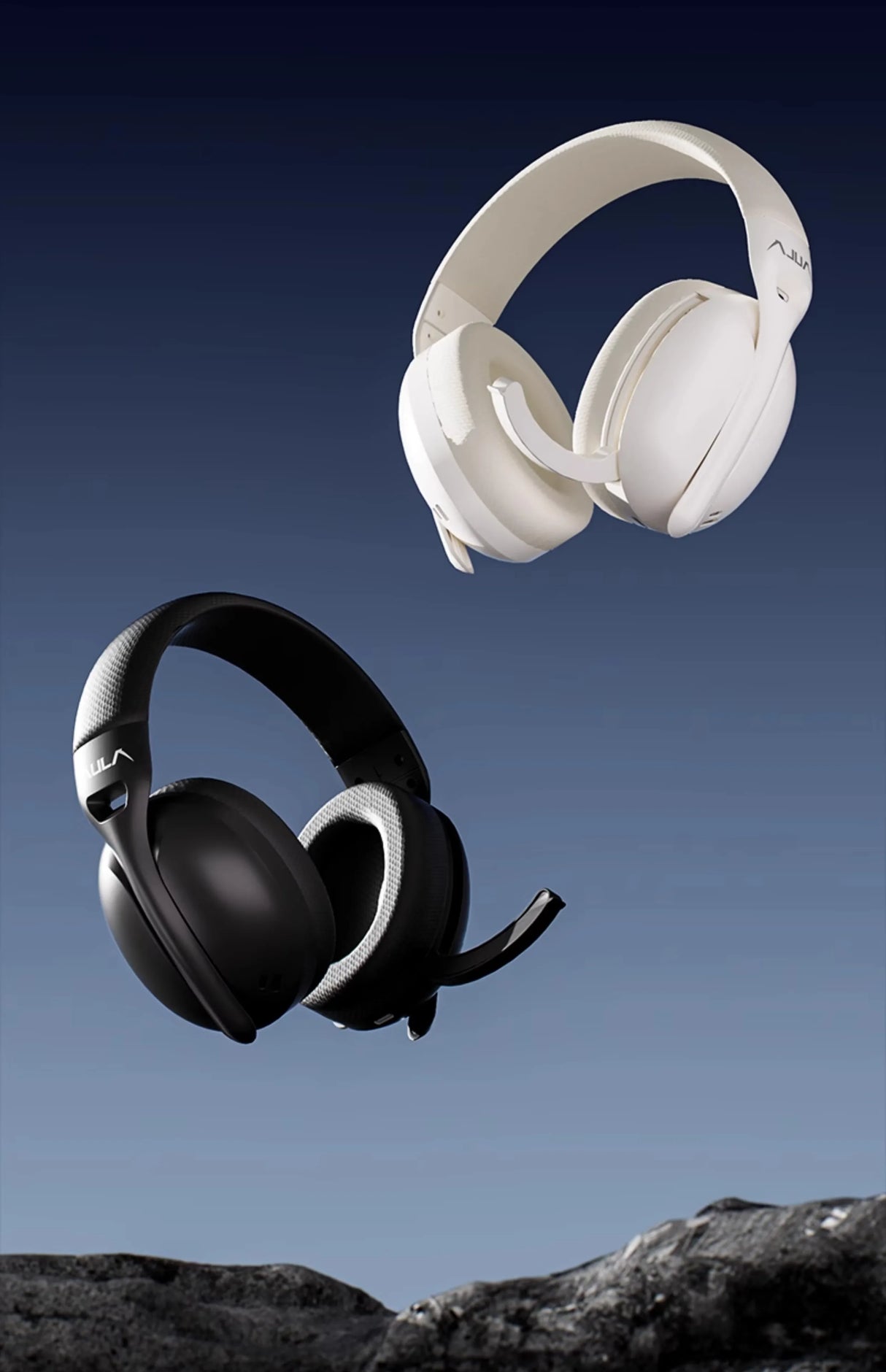 AULA S6 Gaming Headphone Wireless Bluetooth Wired Head-mounted Headsets with Mic Custom Lightweight Desktop Laptop Computer