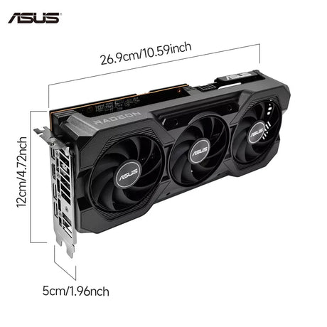 ASUS Graphics Card ATS RX7650GRE O8G Graphics Card AMD Video Memory 2K High Refresh Rate Gaming Video Card placa de vídeo