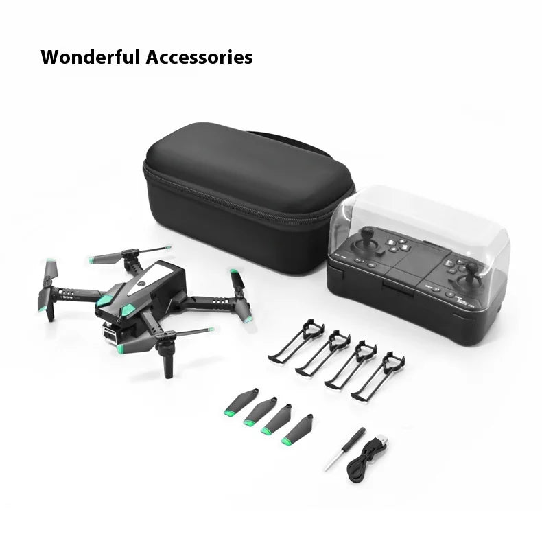 Mini Drone High Definition Aerial Photography  Vehicle Quad Axis Obstacle Avoidance Remote Control Airplane Children Toy