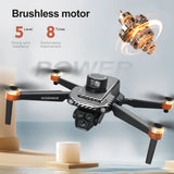 U198 MAX PRO Drone GPS 8K Professional With HD Camera 5G WIFI FPV Brushless RC Quadcopter Obstacle Avoidance Automatic Return