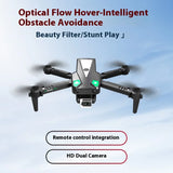 Mini Drone High Definition Aerial Photography  Vehicle Quad Axis Obstacle Avoidance Remote Control Airplane Children Toy
