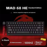 FGG Madlions Mad60 HE Mad68 Pro HE E-sports Magnetic Switch Mechanical Keyboard RGB Wired Hot Swap 8K Customized Gaming Keyboard