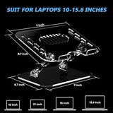 Portable Ergonomic Computer Stand For Laptop, Compatible With 10 To 15.6 Inches Notebook Computers
