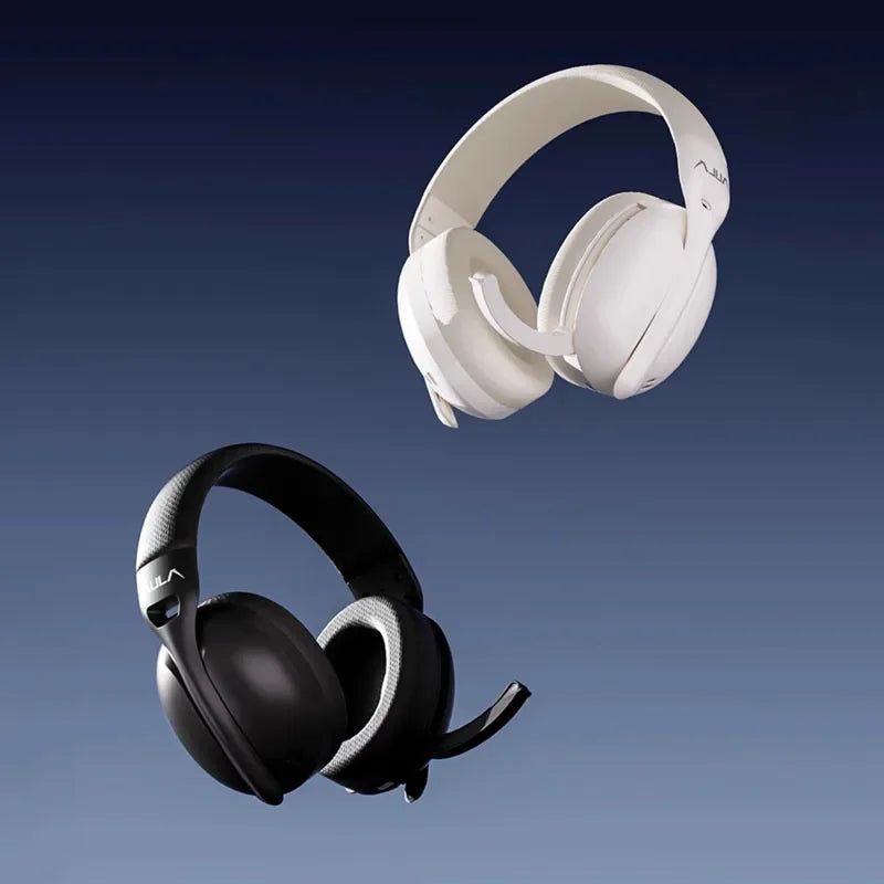 AULA S6 Gaming Headphone Wireless Bluetooth Wired Head-mounted Headsets with Mic Custom Lightweight Desktop Laptop Computer