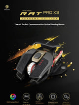 Madcatz Rat8+ Mouseesports Gaming Rat Pro X3 Wired Mechanical Mouse 11 Keys Programming Button Mice Pmw3389 Comfortable Custom