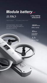 Mini Drone Dual Camera 8K HDAerial Aircraft Obstacle Avoidance UAV Fixed Remote Control Airplane Gift Toys Toy airplane