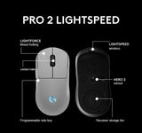 Logitech PRO X SUPERLIGHT 2 DEX GPW4 Wireless Gaming Mouse Lightweight ROSE FINCH Hawkeye Gaming Mouse