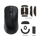 Kysona M617 8khz Wireless Bluetooth Lightweight Gaming Mouse PAW3395 26000DPI Low Latency Rechargeable Wired Gaming Mouse