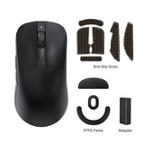 Kysona M617 8khz Wireless Bluetooth Lightweight Gaming Mouse PAW3395 26000DPI Low Latency Rechargeable Wired Gaming Mouse