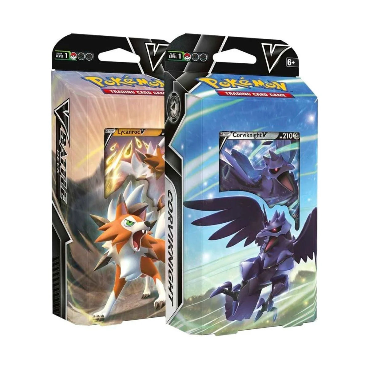 PKU80957  V Battle Deck Lycanroc & Corviknight Card Game