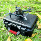 Waterproof DJI FPV Drone Case, DJI FPV Hard Case Compact Carrying Case, FPV Drone Kit, DJI FPV Accessories[Case ONLY]