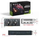 AMD RX 590 8GB Placa De Video Gaming Graphics Card GDDR5 256Bit PCI Express 3.0 ×16 6Pin Radeon GPU Rx590 Series