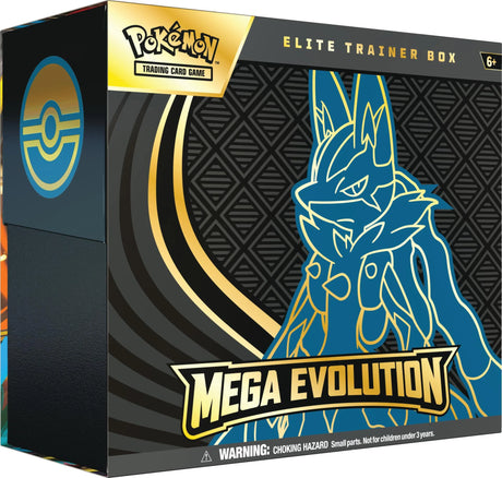 Trading Card Game Mega Evolution Elite Trainer Box Lucario