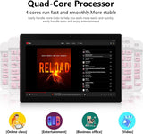 Android 13 Tablet with Keyboard, 10 Inch 2 in 1 Tablets, 12GB RAM+128GB ROM 2.0Ghz CPU Tableta, 2.4G/5G Wifi6 BT 5.0 Tablet PC, 1280*800 HD Tablet with Case Mouse Stylus Film, 6000Mah Battery Tablet