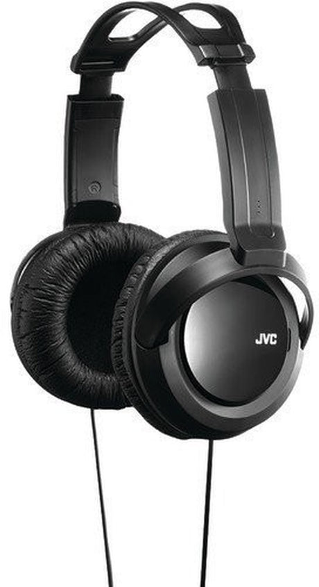 JVC HARX330 Full Size Extra Bass Headphone around Ear (Black) [New Headphone]