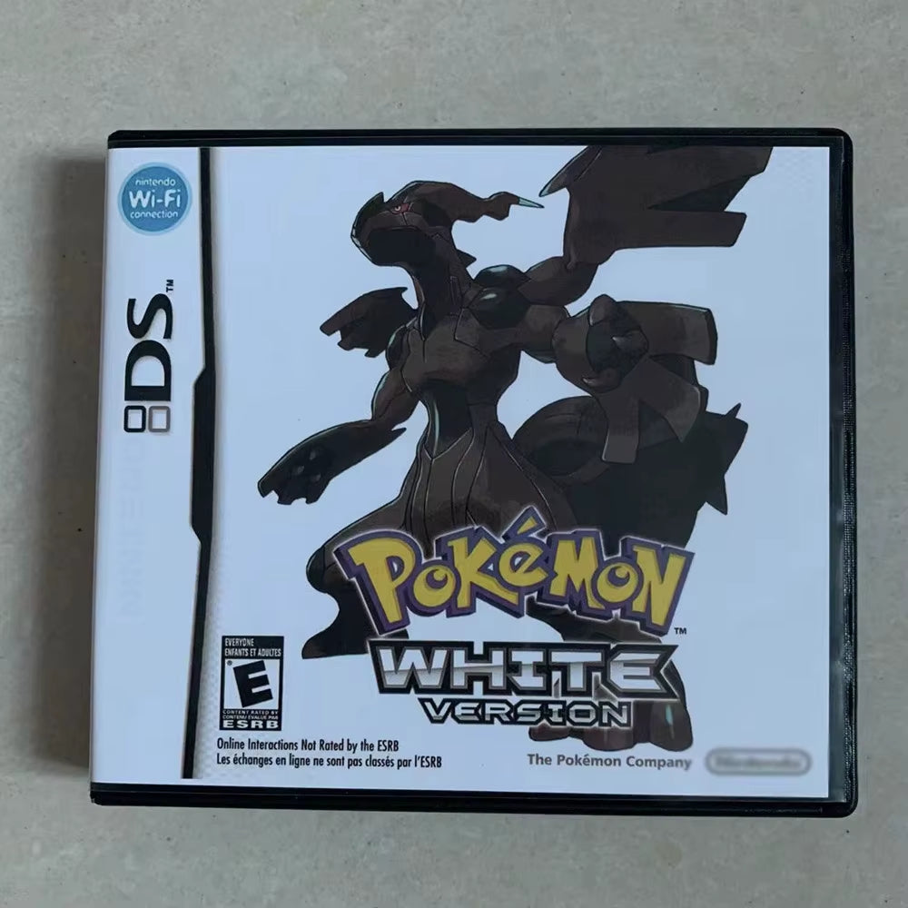NDS Game Card Pokemon Series Card Pokemon Black 2 Pokemon White 2 USA Version (R4 Card Version) for NDSL 2DS 3DS