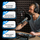 Philips Shp9600 Open Back Headphones with 50Mm Drivers for Quality Sound