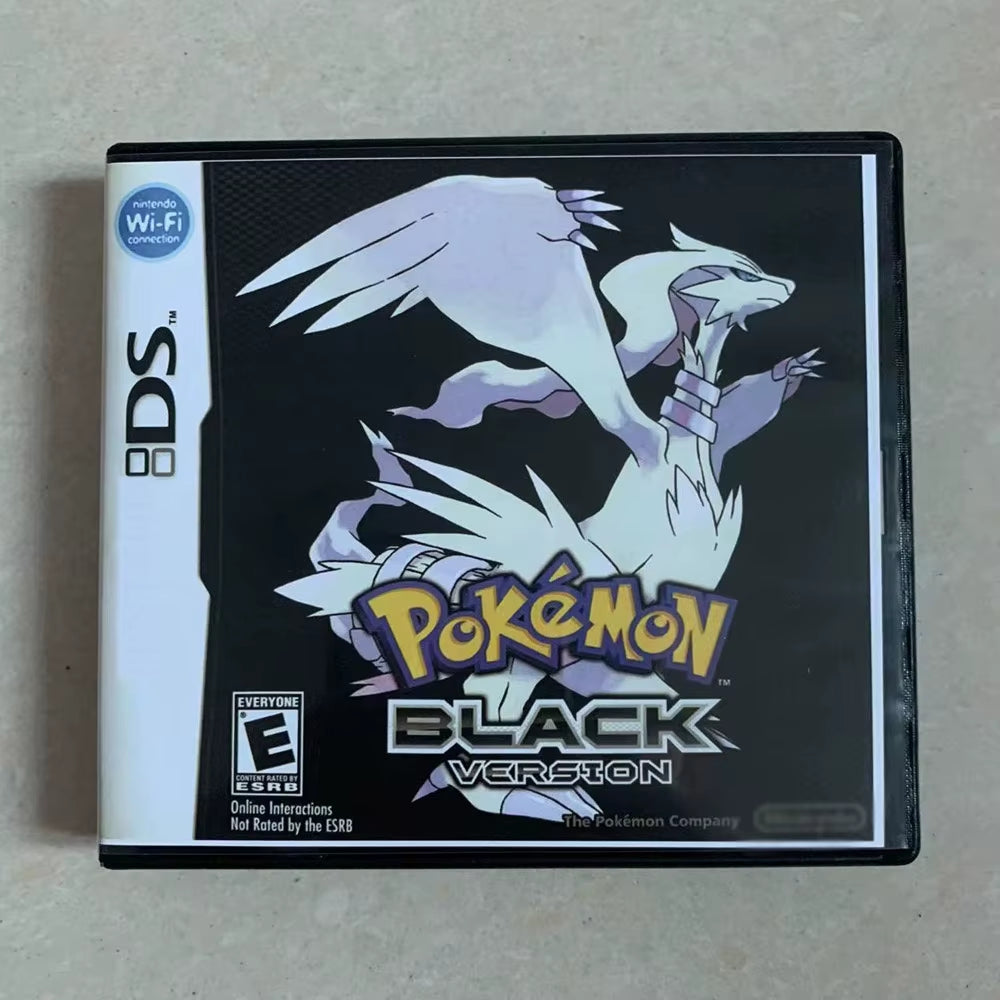 NDS Game Card Pokemon Series Card Pokemon Black 2 Pokemon White 2 USA Version (R4 Card Version) for NDSL 2DS 3DS