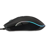 Wired USB Gaming Mouse with Adjustable DPI, Backlit, 7 Buttons Black