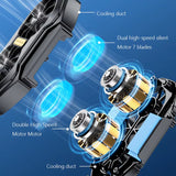 Universal Mini Mobile Phone Cooling Fan Radiator Turbo Hurricane Game Cooler Cell Phone Cool Heat Sink for Iphone-Samsung-Xiaomi