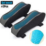 2Pcs Ergonomic Memory Foam Armrest Pads Office Chair Arm Rest Cover Pillow Elbow Support Cushion for Computer,Gaming,Desk Chairs